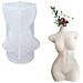 Stampo In Silicone / Stampo Leggero 3d Corpo Femminile 10 Cm - Foto miniatura 2