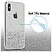 Custodia Compatibile Con Apple Iphone X / Xs In Trasparente Con Glitter - Coperchio Protettivo In Silicone Tpu Flessibile Con Glitter Scintillanti - Foto miniatura 4