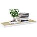 Scaffale A Parete Rovere E Bianco 80x23,5x3,8 Cm In Mdf - Foto miniatura 3