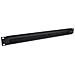 InLine 19" piastra di ingresso cavi con spazzola, 1U, RAL 9005 nero, Pannello spazzolato, Nero, SPCC, Acciaio, 1U, 48,3 cm (19"), 1,2 mm - Foto miniatura 1