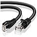 Patc1.8m Cavo Di Rete Lan Plug Rj45 Utp Cat6 Ø 0,56 Lunghezza 1.8m Black - Foto miniatura 3