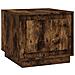 Tavolino Da Salotto Rovere Fumo 51x50x44 Cm Legno Multistrato - Foto miniatura 2