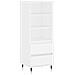 Credenza Bianco 40x36x110 Cm In Legno Multistrato - Foto miniatura 2