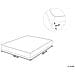 Coprimaterasso Elasticizzato Janbu Cotone Beige - Foto miniatura 6