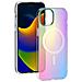 Cover Compatibile Magsafe Con Riflessi Olografici Per Iphone 15 Plus, Multicolore - Foto miniatura 1