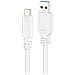 10.01.4000-W cavo USB 0,5 m USB 3.2 Gen 2 (3.1 Gen 2) USB C USB A Bianco - Foto miniatura 3