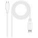 10.01.4000-W cavo USB 0,5 m USB 3.2 Gen 2 (3.1 Gen 2) USB C USB A Bianco - Foto miniatura 1