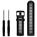 Bracciale Per Garmin Fenix 3 Hr / 6x Gps / 5x Sapphire /descent Mk1 Black - Foto miniatura 1