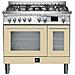 Cucina Elettrica PBID96MFTE /AE0 5 Fuochi a Gas Forno Elettrico Multifunzione Ventilato Dimensioni 90 x 90 cm Colore Perla /Inox - Foto miniatura 1