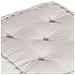 Pouf Modulare Crema 70x70x36 in Tessuto - Foto miniatura 4