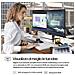 Monitor 39.7" LCD IPS Curvo Serie 7 pro 740pm PVC 5K Ultra HD 5120x2160 Pixel Tempo di Rispsota 5 ms - Foto miniatura 12