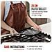 32036 Padella Per Fajita In Ghisa Smaltata Induzione Da 25 Cm, Fuoco, Barbecue, Forno Nero - Foto miniatura 6