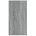 Lusso Casadino -  Libreria Grigio Sonoma 50x25x106 Cm - Foto miniatura 7