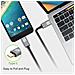 Cavo USB 3.2 Gen 2 USB-C M /M E-Mark 1m Nero - Foto miniatura 9