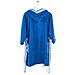 Accappatoio Con Cappuccio Spugnissima Young In Cotone Colore Blu Misura 68 Anni - Foto miniatura 1