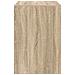 Scrivania Rovere di Sonoma 80x50x76 cm Legno ingegnerizzato - Foto miniatura 5