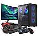 PC Gaming Ryzen 7 7700 RAM 32GB RTX 5060 SSD 1TB M. 2 Monitor 27 Curved - Foto miniatura 1