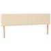 Giroletto a Molle con Materasso Crema 120x190 cm in Tessuto - Foto miniatura 7