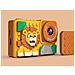 Fotocamera Digitale Per Bambini 18 Mp Rotante Leone Con Minigiochi E Filtri - Foto miniatura 3