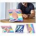 Custodia Per Ipad Pro 5/4/3 12.9” Con Supporto E Tracolla Colorata - Foto miniatura 4