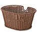 Cestino Anteriore Plastificato Ovale Senza Attacchi Colore Marrone, Misure Cm (l X P X A) 39 X 29 X 18 - Foto miniatura 1