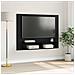 Mobile TV da Parete Rovere nero 120 x 23.5 x 90 cm - Foto miniatura 2