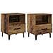 Armadio da Notte 2 pcs Legno vecchio 40 x 35 x 47,5 cm - Foto miniatura 1