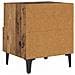 Armadio da Notte 2 pcs Legno vecchio 40 x 35 x 47,5 cm - Foto miniatura 9
