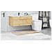Tappetino da bagno rettangolare crema 70x120 cm polipropilene antiscivolo - Foto miniatura 4
