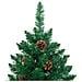 Albero di Natale snodato Verde 72 x 72 x 180 cm PVC - Foto miniatura 4