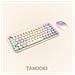 Tastiera e Mouse Wireless TNK4001  (Layout Inglese) Colore Crema - Foto miniatura 2