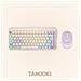 Tastiera e Mouse Wireless TNK4001  (Layout Inglese) Colore Crema - Foto miniatura 1