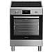 Ariston H6I8LMSAX cucina libera installazione inox, 60x60cm, piano induzione,forno elettrico ventilato, 73Lt, classe A - Foto miniatura 1