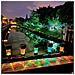Luce Solare Da Giardino Con Fascette In Acciaio Inossidabile - Confezione Da 6, Perfetta Per Decorazioni Esterne Multicolor - Foto miniatura 3