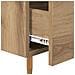 Comodino Marrone 40 x 35 x 47,5 cm Legno multistrato - Foto miniatura 9