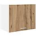 Armadio pensile Riga Rovere Artigiano e Bianco 50 x 31 x 40 cm - Foto miniatura 1