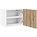 Armadio pensile Riga Rovere Artigiano e Bianco 50 x 31 x 40 cm - Foto miniatura 5