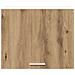 Armadio pensile Riga Rovere Artigiano e Bianco 50 x 31 x 40 cm - Foto miniatura 6