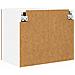 Armadio pensile Riga Rovere Artigiano e Bianco 50 x 31 x 40 cm - Foto miniatura 8