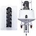 Macchina Spruzzatrice Multifunzione Multispray Prms3.7 - Serbatoio 80l, Pompa 35l /min | Uso Edilizio, Anticorrosione, Ignifugo - Foto miniatura 6
