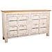 Credenza In Legno Bianco 190x45x105h - Foto miniatura 1