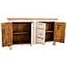 Credenza In Legno Bianco 190x45x105h - Foto miniatura 4