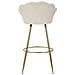 Sgabello Alto Vkh451-beige-metallo-55x53x110 Cm - Foto miniatura 7
