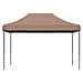 Tenda Party Marrone 279 x 410 x 315 cm Tessuto Oxford - Foto miniatura 3