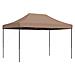 Tenda Party Marrone 279 x 410 x 315 cm Tessuto Oxford - Foto miniatura 6