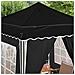 Tenda per feste a pop-up 195 x 195 x 245 cm Nero Tessuto Oxford - Foto miniatura 4