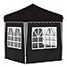 Tenda per feste a pop-up 195 x 195 x 245 cm Nero Tessuto Oxford - Foto miniatura 9