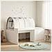 Letto con Tunnel 4 pcs Bianco Legno ingegnerizzato - Foto miniatura 2