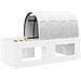 Letto con Tunnel 4 pcs Bianco Legno ingegnerizzato - Foto miniatura 8