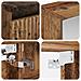 Set di mobili per il bagno 4 pcs Legno antico - Foto miniatura 4
